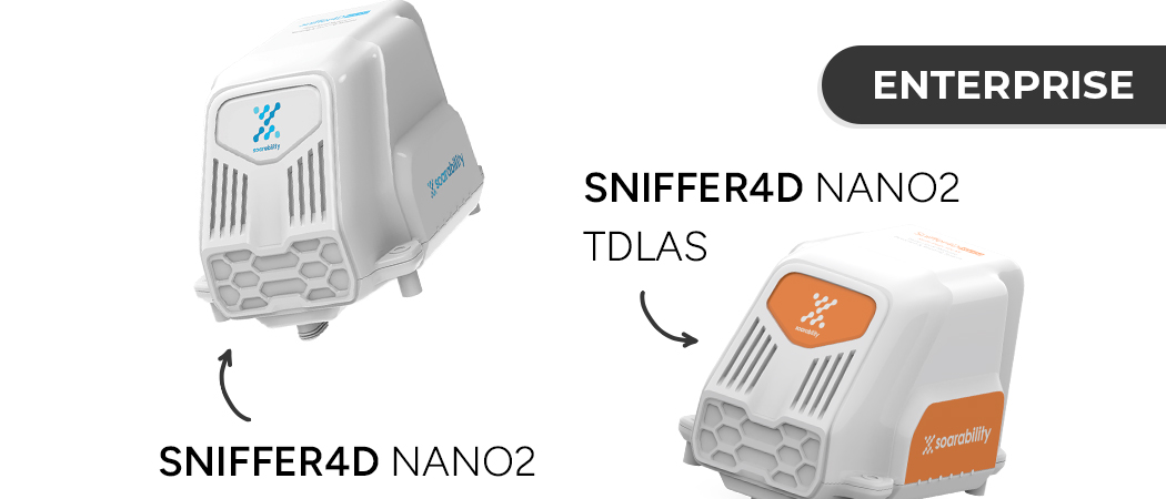 Soarability Sniffer 4D Nano2: Hyper Local Gas Detection & Mapping 